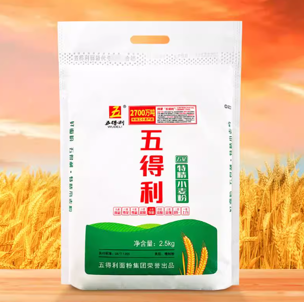 面粉五星特精小麦粉家用高筋通用5斤包子饺子馒头
