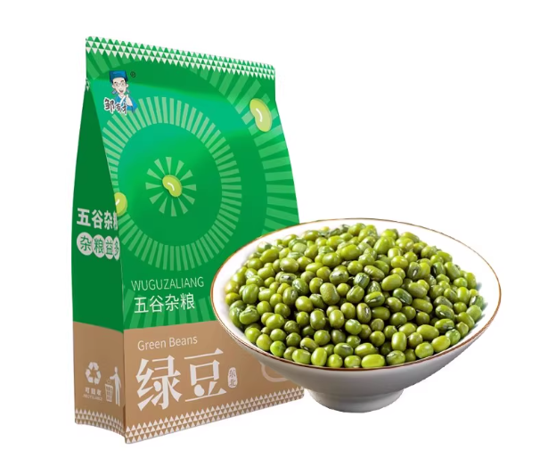 东北绿豆新鲜可发芽农家新货绿豆薄皮优质绿豆粥绿豆糕原料500