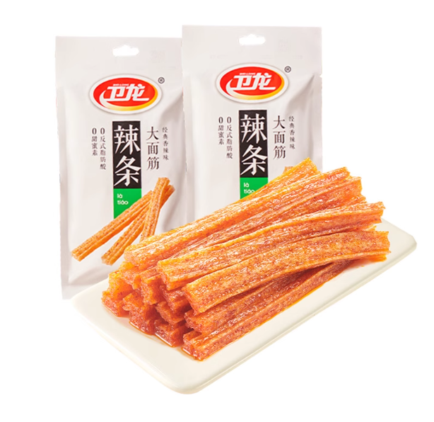 卫龙大面筋辣条65g*20包麻辣小零食